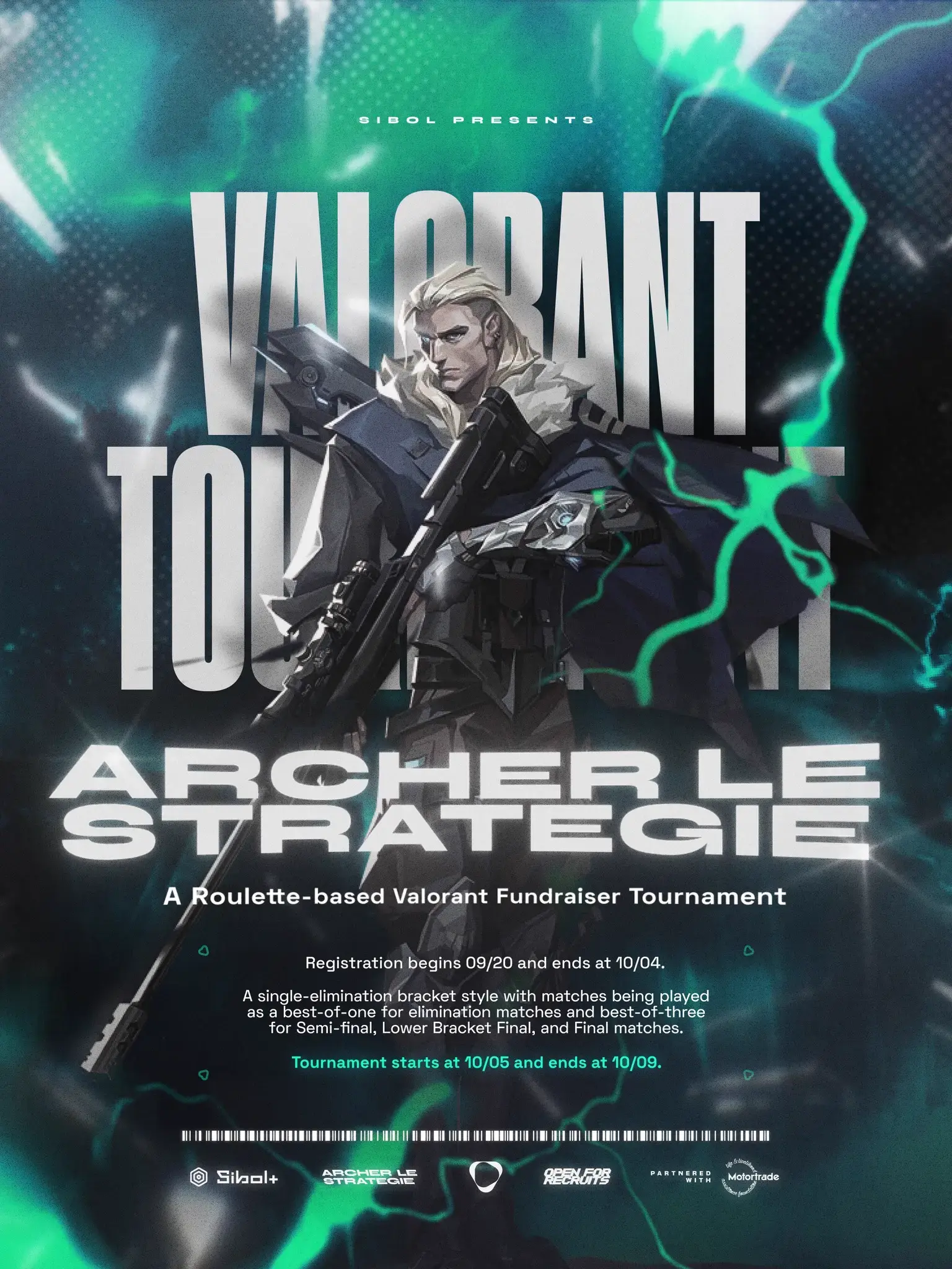 Tournament Welcome Banner